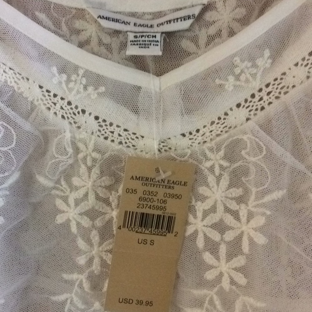 Off white crop top - Picture 3 of 4